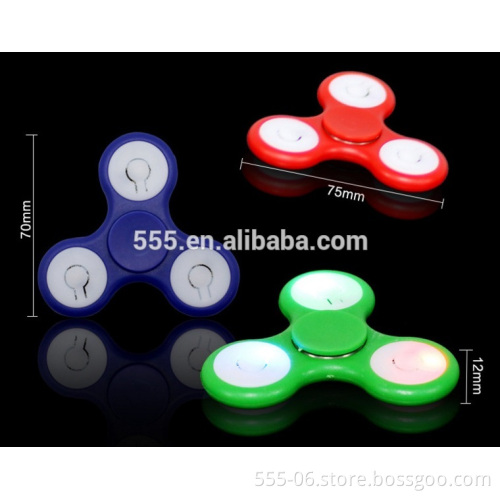 High Quality LED Fidget Spinner, Glowing Relieve Stress Fidget Spinner for Child and Adult